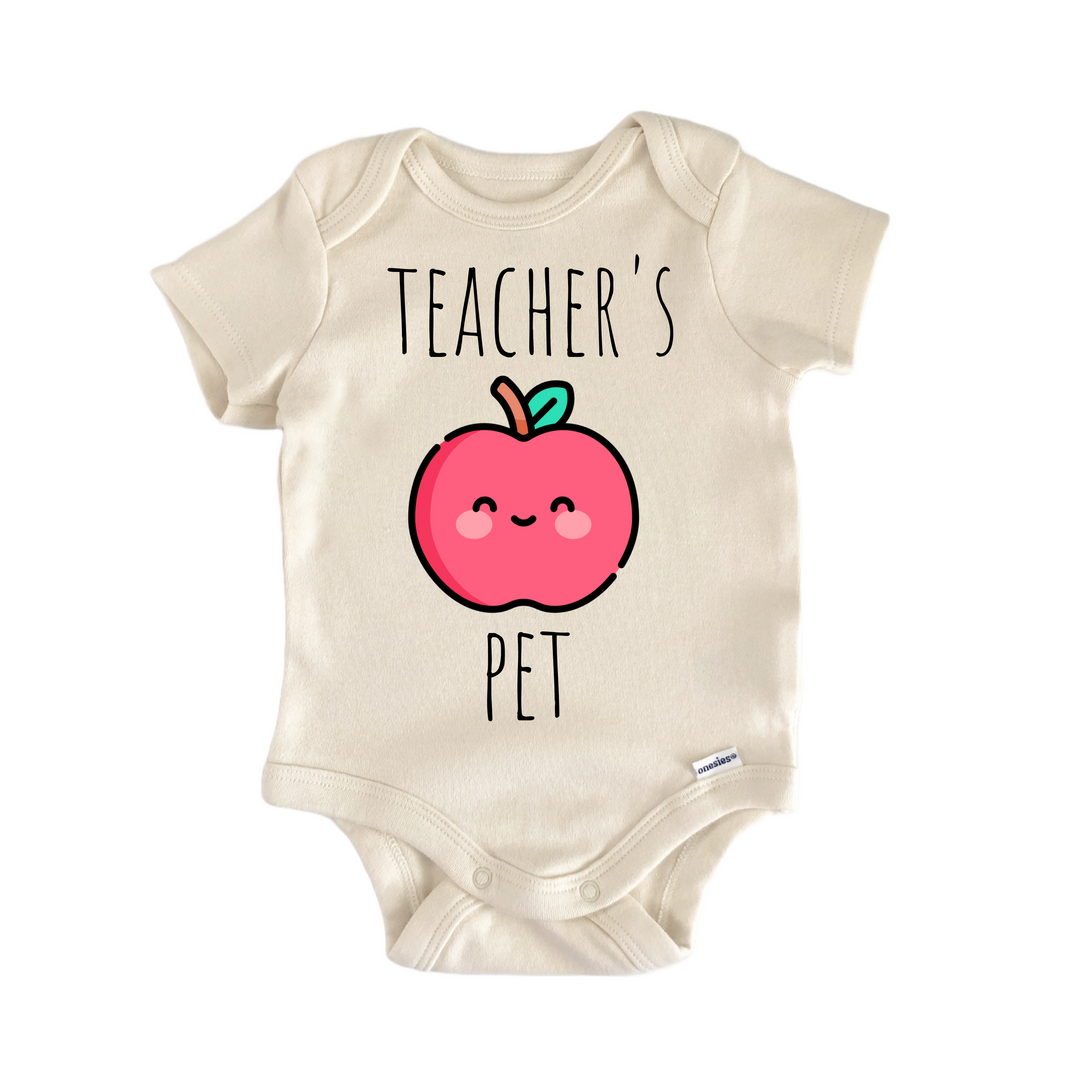 Teacher Teaching Pet Kawaii - Baby Bodysuit  Funny Cute Onesie® | North Fork Forager LLC