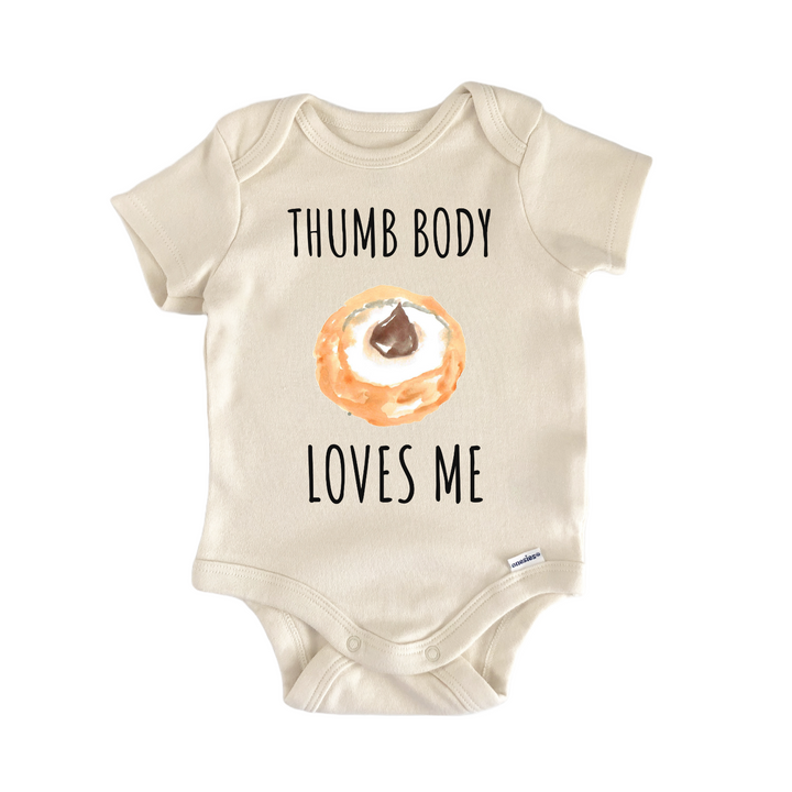 Thumbprint Cookie Bakery Baby Gift Baby Onesie®