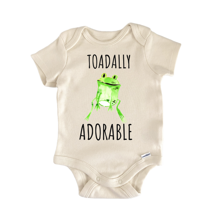 Toadally Adorable Frog Baby Gift Baby Onesie®