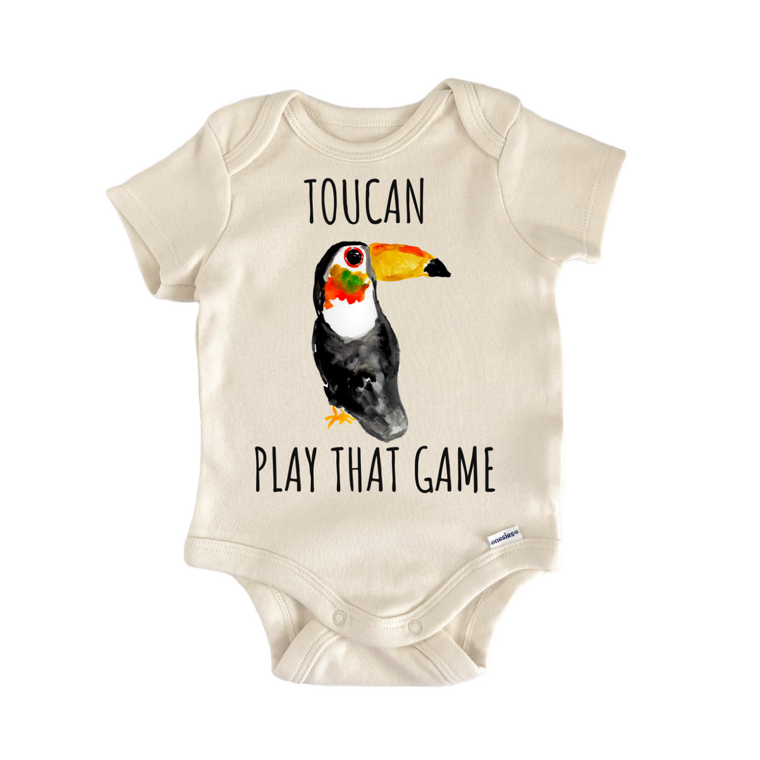 Toucan Exotic Bird Parrot Baby Gift Baby Bodysuit