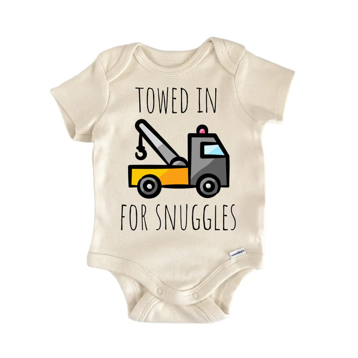 Tow Truck Driver - Baby Bodysuit  Funny Cute Onesie® | North Fork Forager LLC