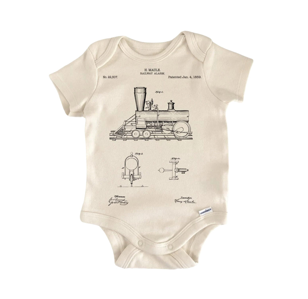 Train Railroad Conductor - Baby Boy Girl Clothes Infant Bodysuit Funny Cute Newborn  Funny Cute Onesie® | North Fork Forager LLC