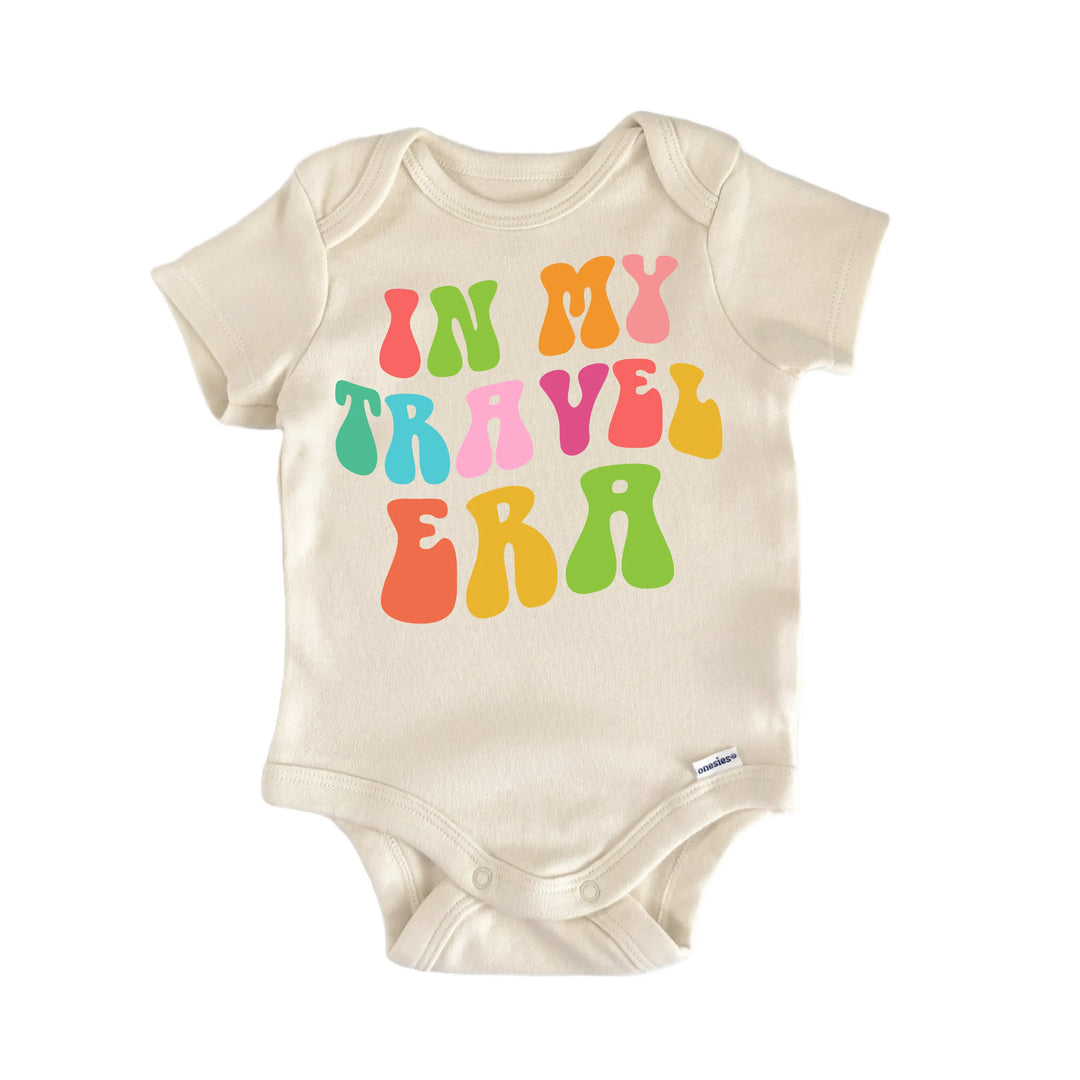 Travel Adventure Era Road Trip - Baby Bodysuit  Funny Cute Onesie® | North Fork Forager LLC