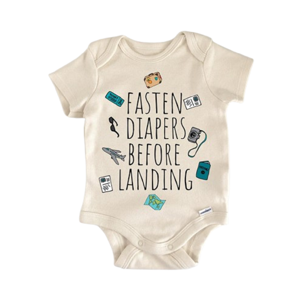 Travel Airplane Adventure - Baby Boy Girl Clothes Infant Bodysuit Funny Cute Newborn  Funny Cute Onesie® | North Fork Forager LLC