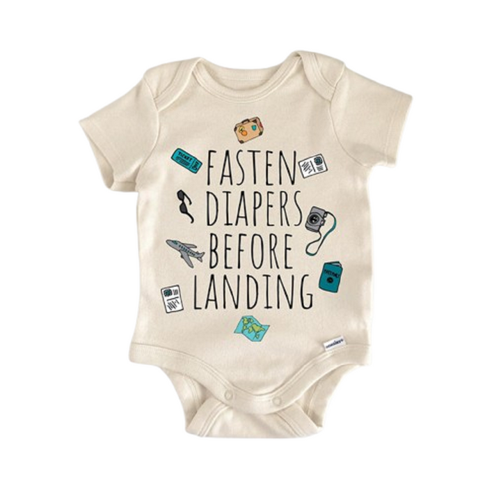 Travel Airplane Adventure - Baby Boy Girl Clothes Infant Bodysuit Funny Cute Newborn  Funny Cute Onesie® | North Fork Forager LLC