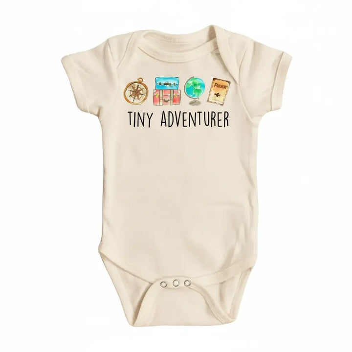 Travel Tiny - Baby Boy Girl Clothes Infant Bodysuit Funny Cute Newborn  Funny Cute Onesie® | North Fork Forager LLC