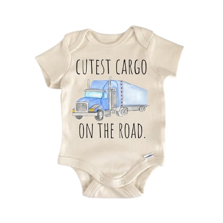 Trucking Trucker Truck - Baby Boy Girl Clothes Infant Bodysuit Funny Cute Newborn  Funny Cute Onesie® | North Fork Forager LLC