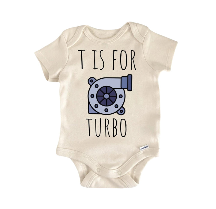 Twin Turbo Mechanic  - Baby Boy Girl Clothes Infant Onesie® Funny Cute GS1  Funny Cute Onesie® | North Fork Forager LLC