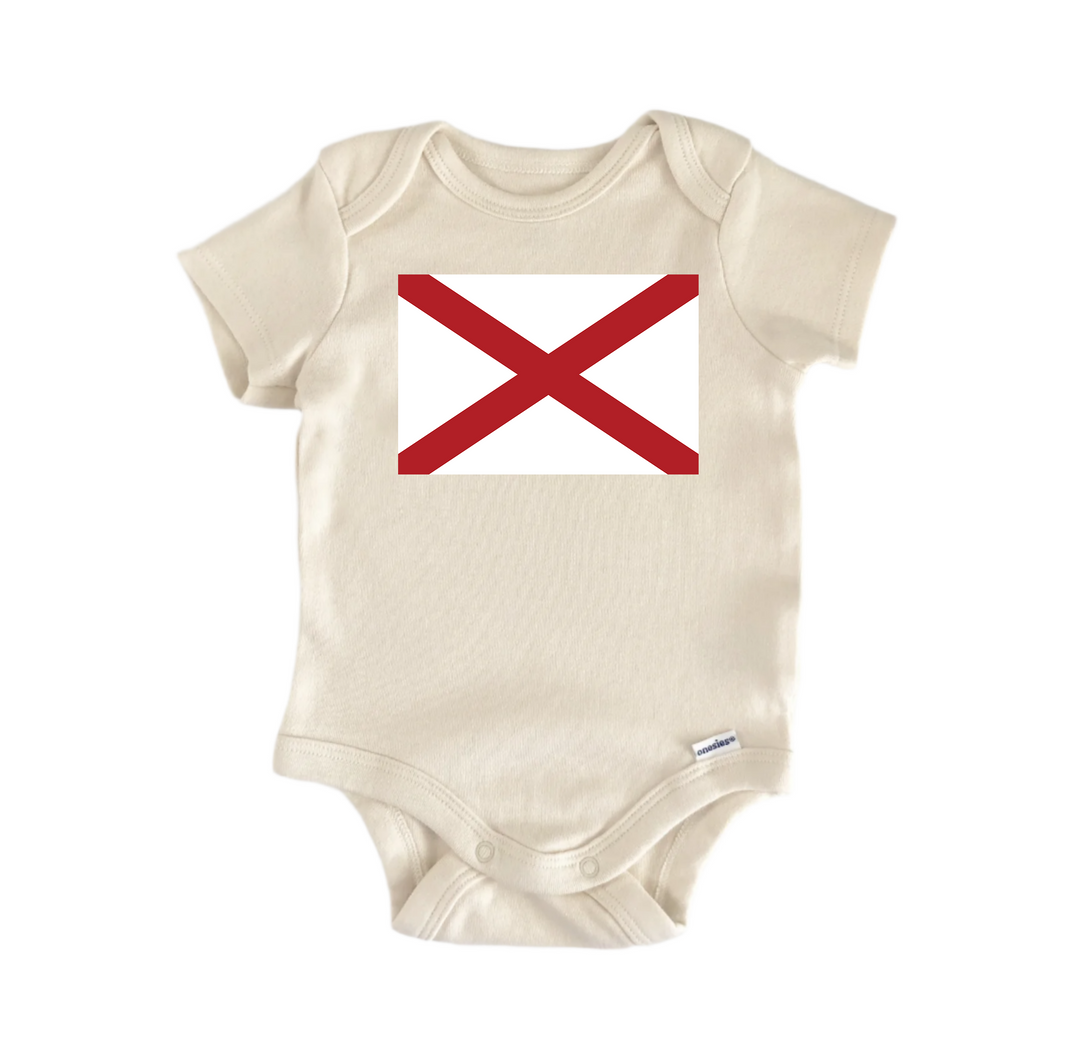 Alabama - Baby Boy Girl Clothes Infant Bodysuit Funny Cute  Funny Cute Onesie® | North Fork Forager LLC