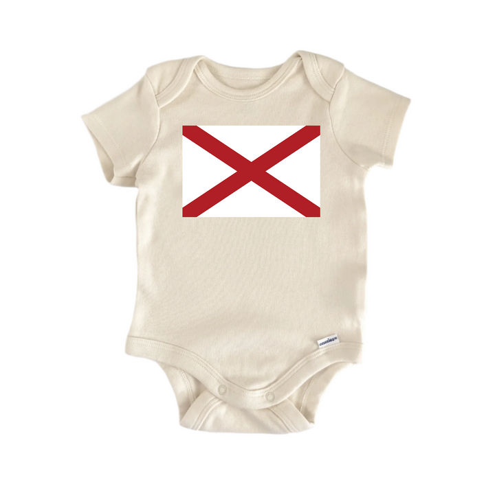 Alabama - Baby Boy Girl Clothes Infant Bodysuit Funny Cute  Funny Cute Onesie® | North Fork Forager LLC