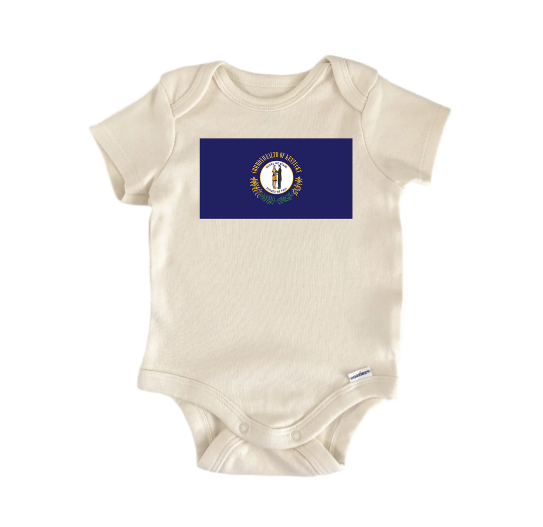 Kentucky - Baby Boy Girl Clothes Infant Bodysuit Funny Cute  Funny Cute Onesie® | North Fork Forager LLC