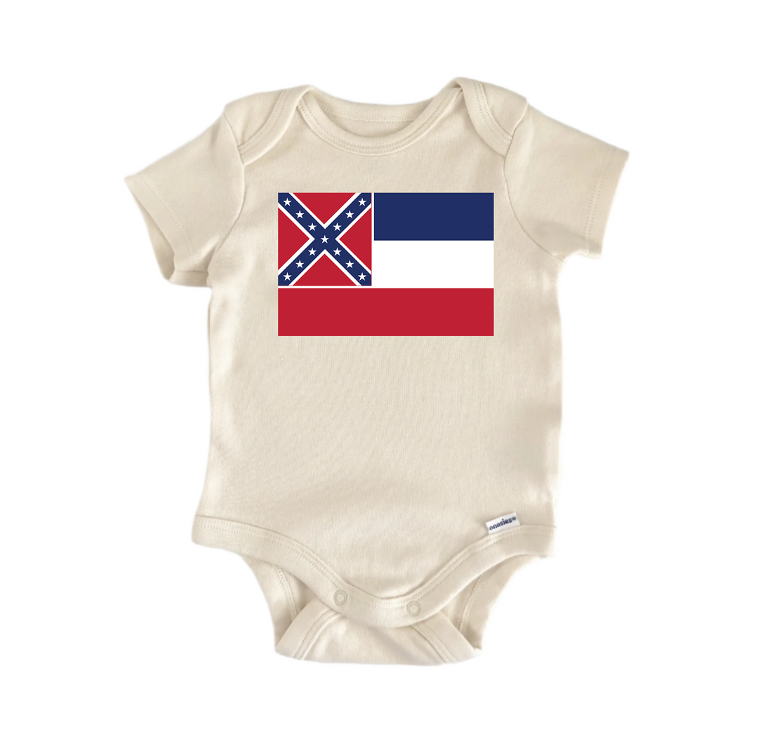 Mississippi - Baby Boy Girl Clothes Infant Bodysuit Funny Cute  Funny Cute Onesie® | North Fork Forager LLC
