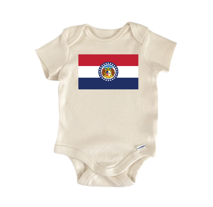 Missouri_Missouri - Baby Boy Girl Clothes Infant Bodysuit Funny Cute  Funny Cute Onesie® | North Fork Forager LLC