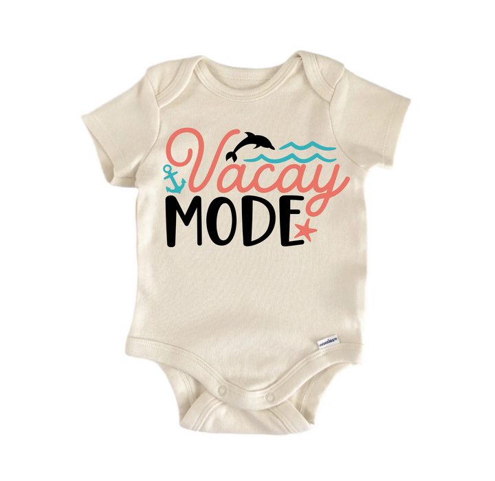 Vacay Mode Vacation - Baby Boy Girl Clothes  Bodysuit Funny Cute