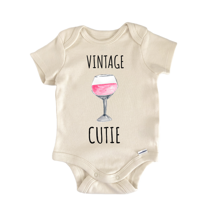 Vintage Winery Grapes Vineyard Baby Gift Baby Onesie®