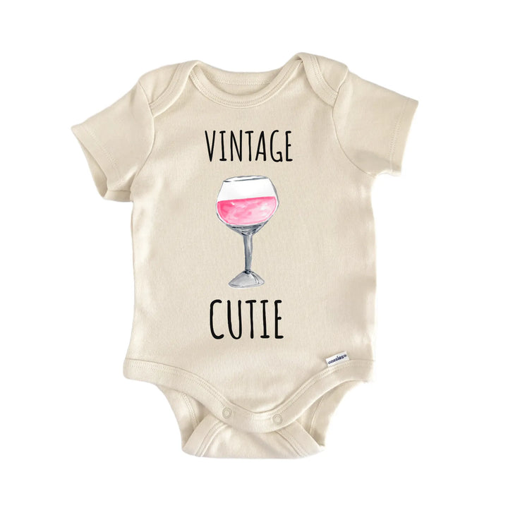 Vintage Winery Grapes Vineyard Baby Gift Baby Bodysuit