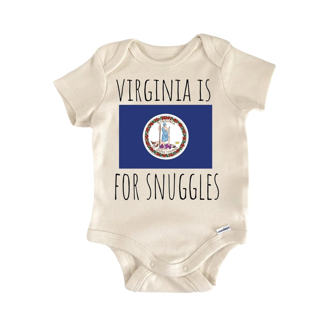 Virginia - Baby Boy Girl Clothes Infant Bodysuit Funny Cute Newborn  Funny Cute Onesie® | North Fork Forager LLC