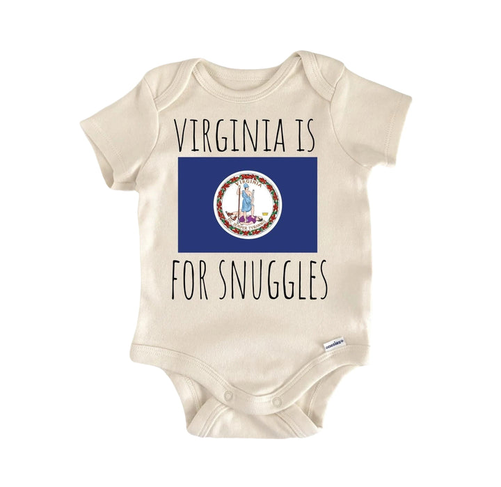 Virginia - Baby Boy Girl Clothes Infant Bodysuit Funny Cute Newborn  Funny Cute Onesie® | North Fork Forager LLC