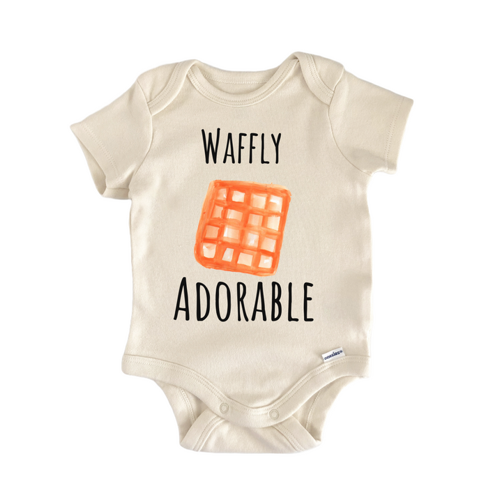 Waffle Adorable Brunch Breakfast Belgian Baby Gift Baby Onesie®