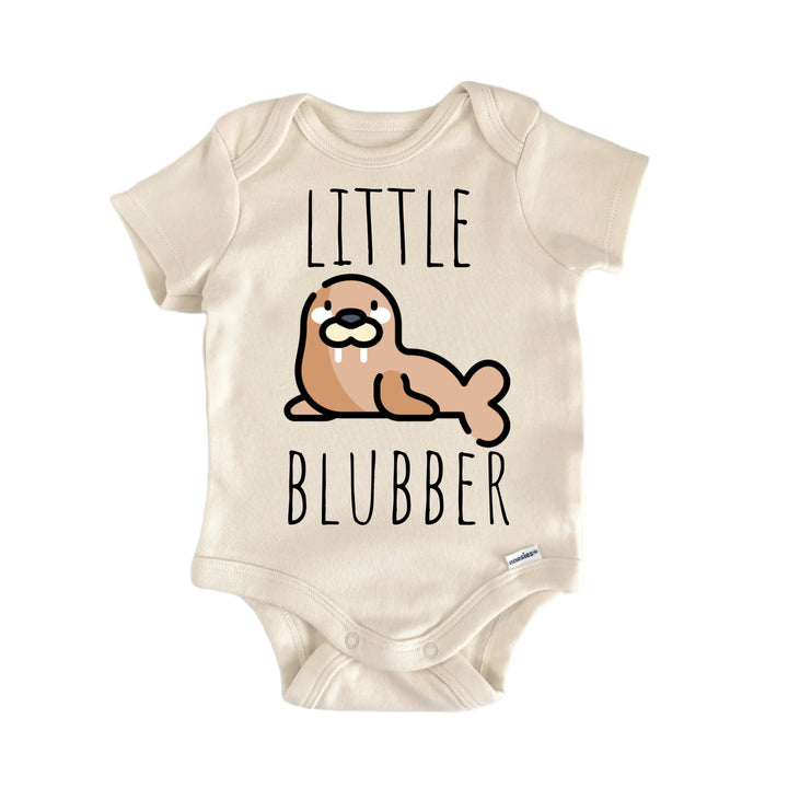 Walrus Blubber Artic - Baby Bodysuit  Funny Cute Onesie® | North Fork Forager LLC