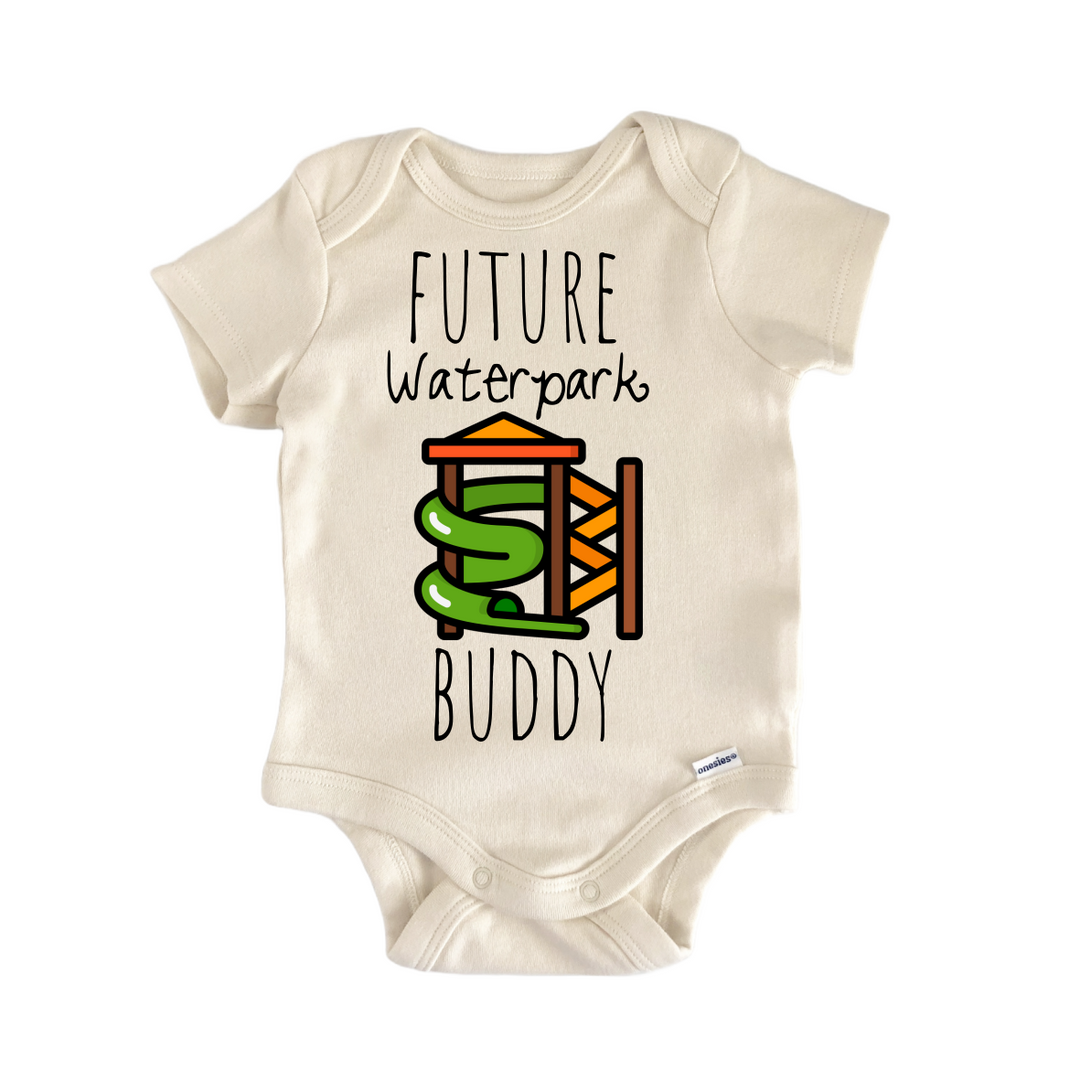 Water Park Theme - Baby Bodysuit  Funny Cute Onesie® | North Fork Forager LLC
