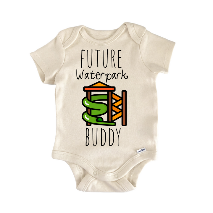 Water Park Theme - Baby Bodysuit  Funny Cute Onesie® | North Fork Forager LLC