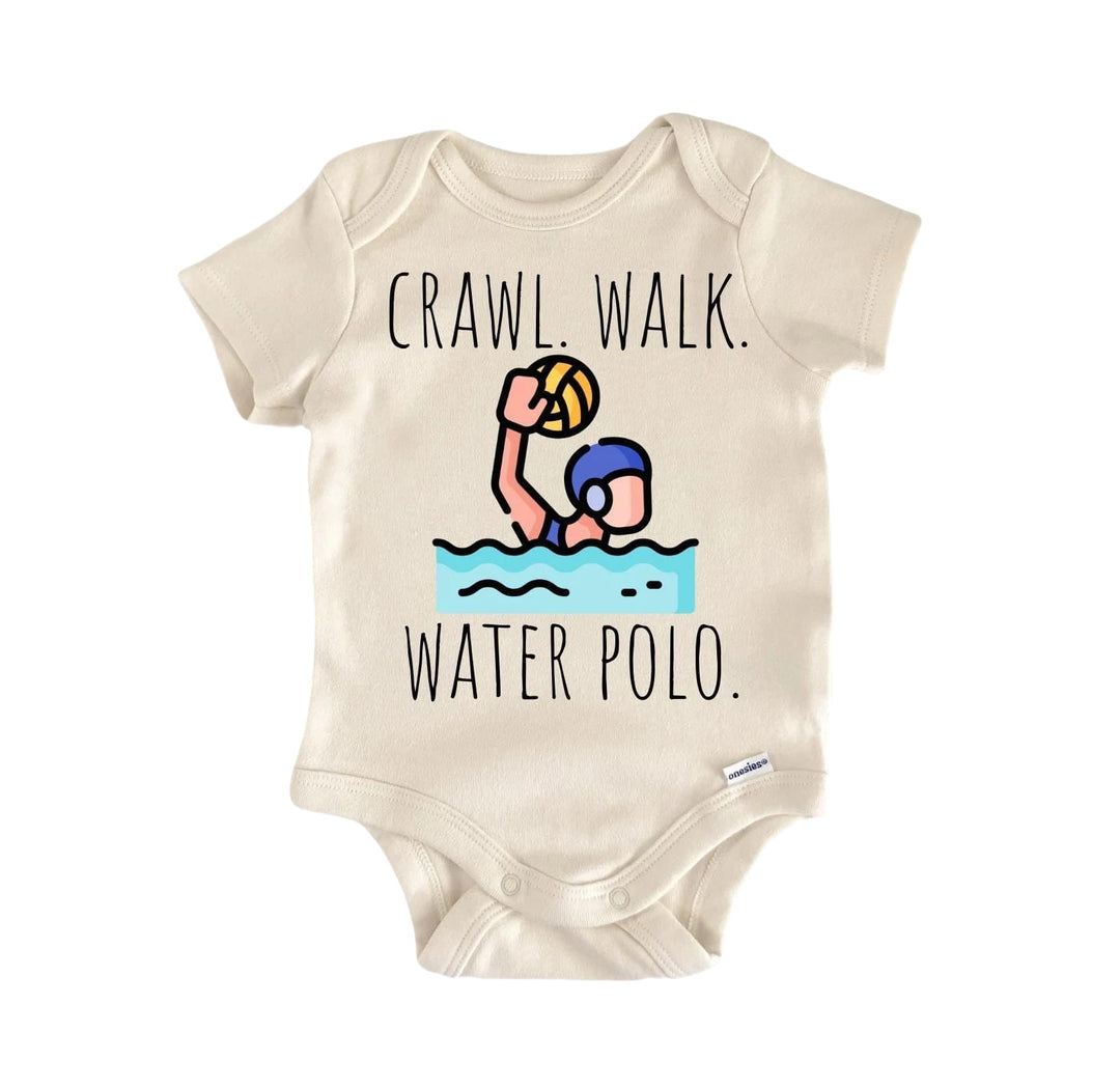 Water Polo Swimming - Baby Boy Girl Clothes Infant Onesie® Funny Cute GS1  Funny Cute Onesie® | North Fork Forager LLC