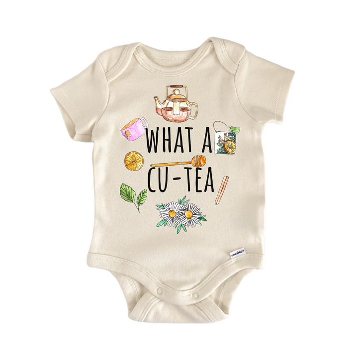 What A Cutie Tea Lover Coffee Honey Baby Gift Baby Onesie®