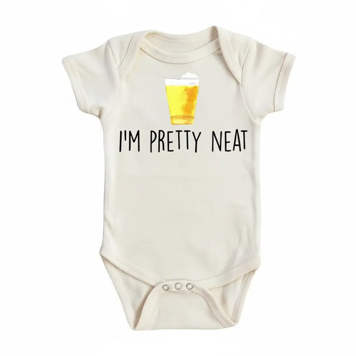 Whiskey Neat - Baby Boy Girl Clothes Infant Bodysuit Funny Cute Newborn  Funny Cute Onesie® | North Fork Forager LLC