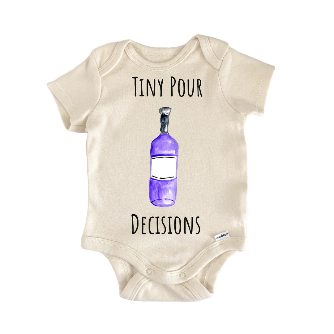 Winery Pour Vineyard Grapes Baby Gift Baby Bodysuit