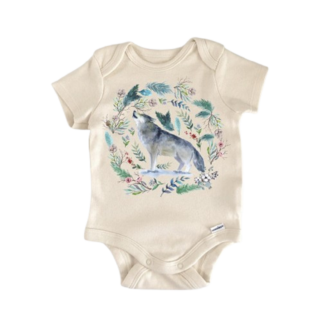Wolf Wolfpack Wolves - Baby Boy Girl Clothes Infant Onesie® Funny Cute Newborn GS1  Funny Cute Onesie® | North Fork Forager LLC