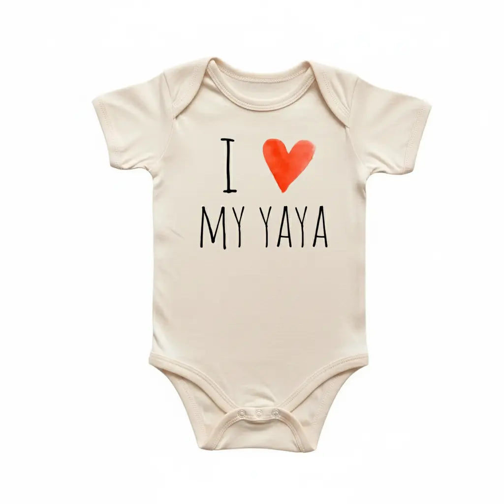Yaya Ya Ya - Baby Boy Girl Clothes Infant Onesie® Funny Cute Newborn GS1  Funny Cute Onesie® | North Fork Forager LLC
