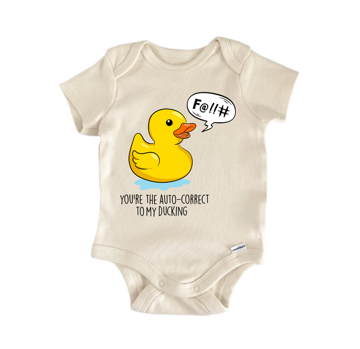 Auto Ducking Valentine's Day Best Friends - Baby Boy Girl Clothes Bodysuit Funny