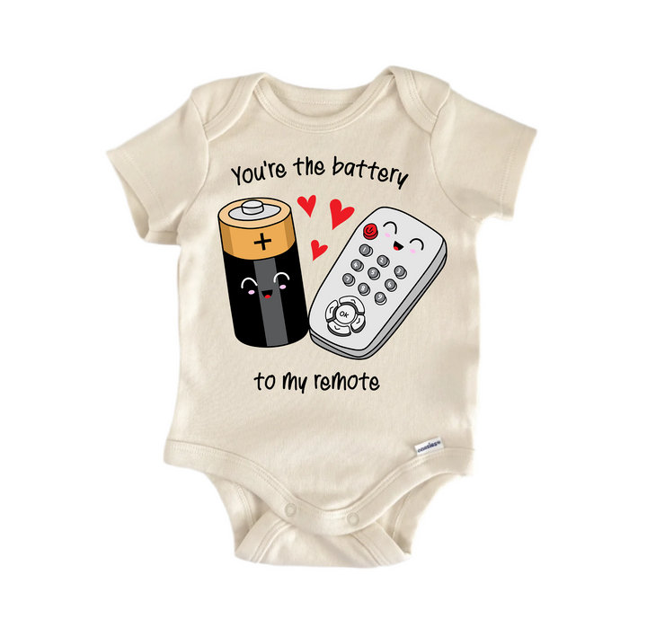 Remote Valentine's Day Best Friends - Baby Boy Girl Clothes Bodysuit Funny