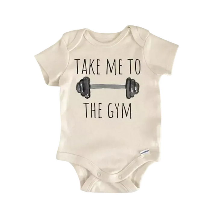 Gym Bodybuilder Workout - Baby Boy Girl Clothes Infant Bodysuit Funny Cute  Funny Cute Onesie® | North Fork Forager LLC