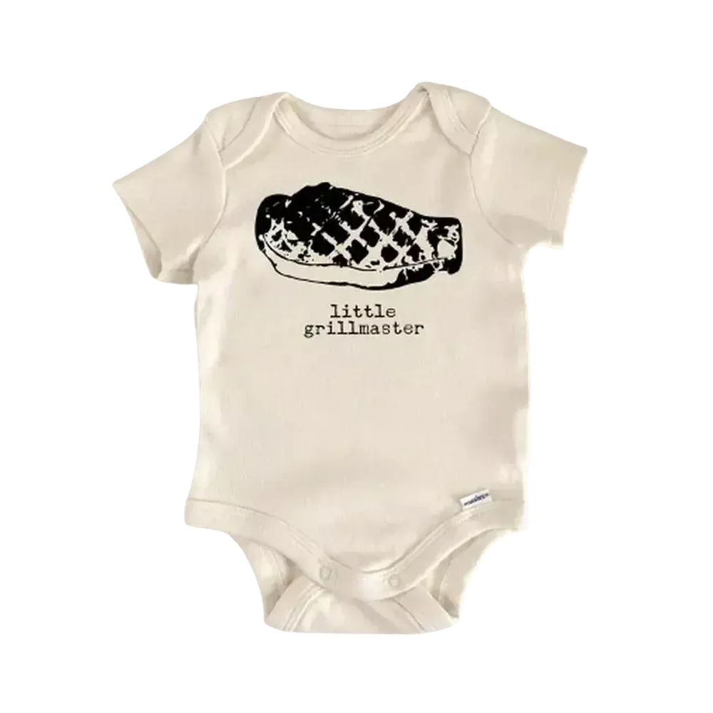 Steak Bbq Grillmaster  - Baby Boy Girl Clothes Infant Bodysuit Funny Cute Newborn  Funny Cute Onesie® | North Fork Forager LLC