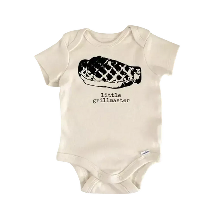 Steak Bbq Grillmaster  - Baby Boy Girl Clothes Infant Bodysuit Funny Cute Newborn  Funny Cute Onesie® | North Fork Forager LLC