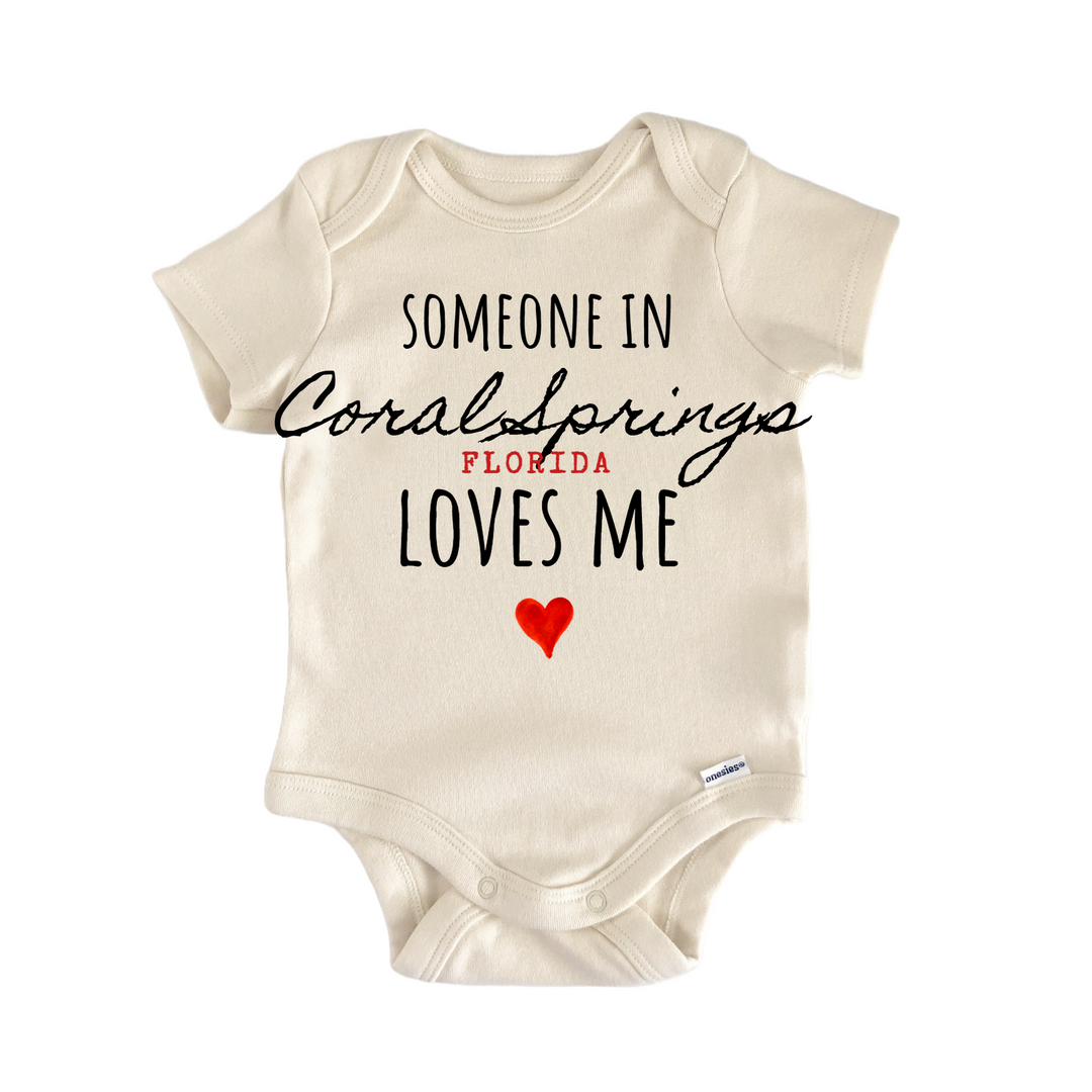 Coral Springs Florida Baby Gift Baby Onesie®