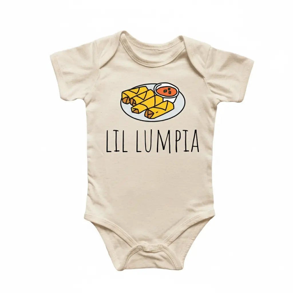 Lumpia - Baby Boy Girl Clothes Infant Bodysuit Funny Cute Newborn  Funny Cute Onesie® | North Fork Forager LLC
