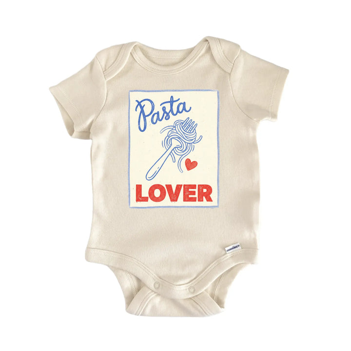 Pasta Lover Italian Fork Baby Gift Baby Bodysuit