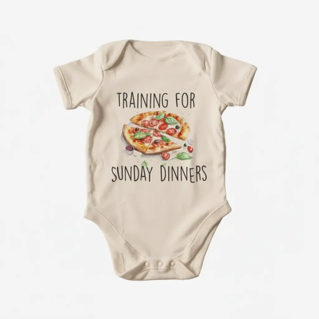 Italian Pasta - Baby Boy Girl Clothes Infant Onesie® Funny Cute Newborn 5 GS1  Funny Cute Onesie® | North Fork Forager LLC