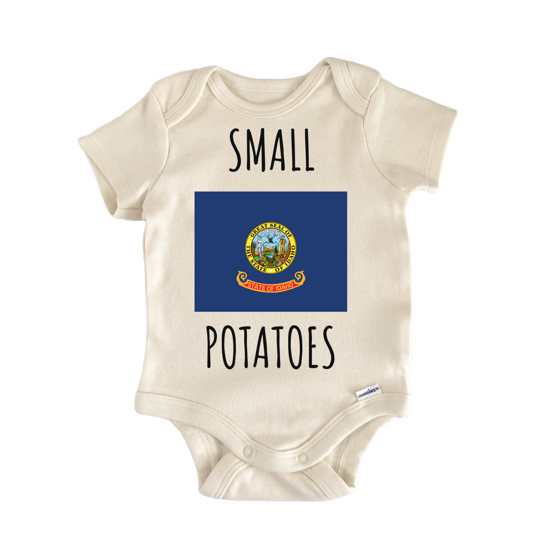 Idaho Small Potato State Flag Baby Gift Baby Onesie®