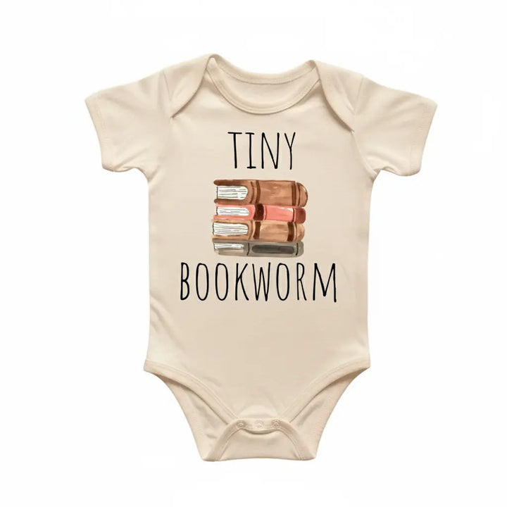 Bookworm Reader Books - Baby Boy Girl Clothes Infant Onesie® Funny Cute Newborn GS1  Funny Cute Onesie® | North Fork Forager LLC