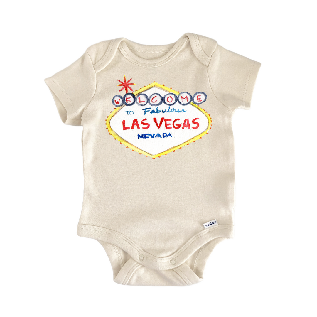 Las Vegas Sign Nevada Baby Gift Baby Onesie®