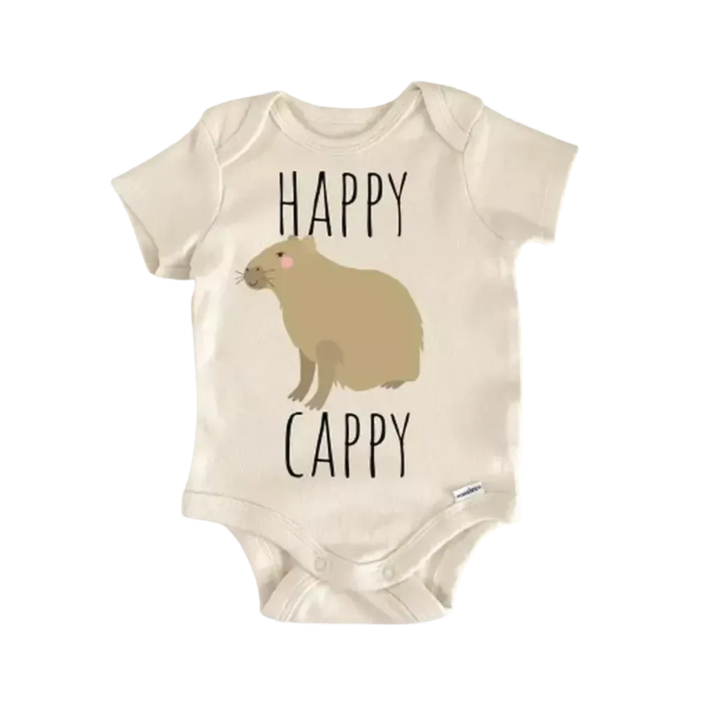 Capybara Animal  - Baby Boy Girl Clothes Infant Bodysuit Funny Cute Newborn  Funny Cute Onesie® | North Fork Forager LLC