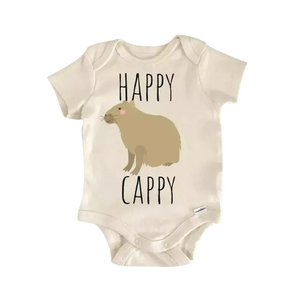 Capybara Animal  - Baby Boy Girl Clothes Infant Bodysuit Funny Cute Newborn  Funny Cute Onesie® | North Fork Forager LLC