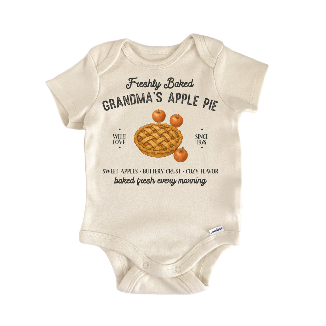 Grandma Apple Pie Bakery Baby Gift Baby Onesie®