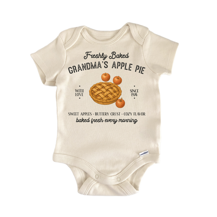 Grandma Apple Pie Bakery Baby Gift Baby Onesie®
