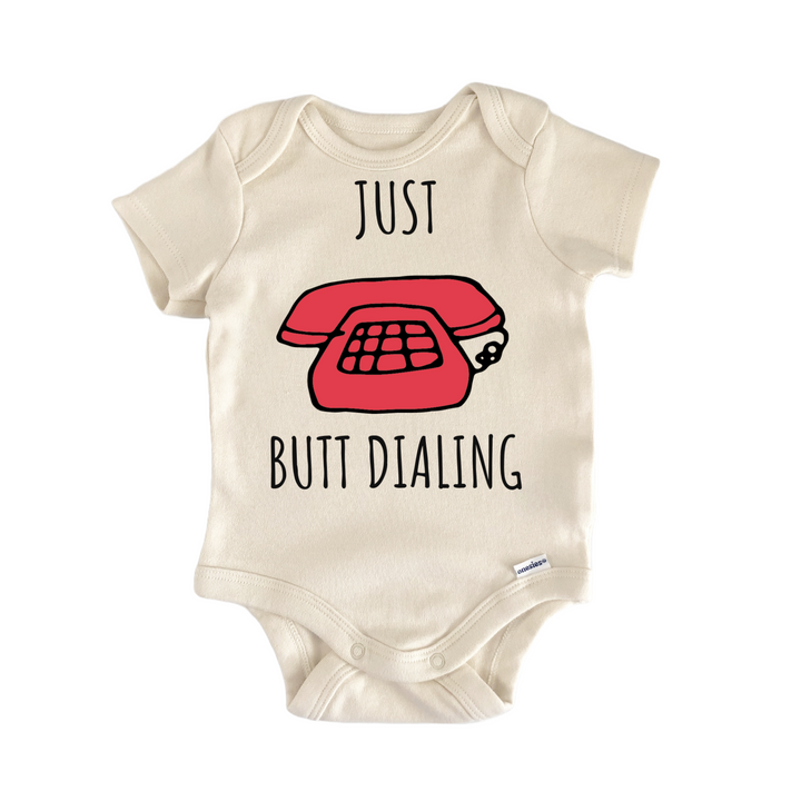 Telecommunications Phone Call Butt Dialing Infant Gift Baby Onesie®
