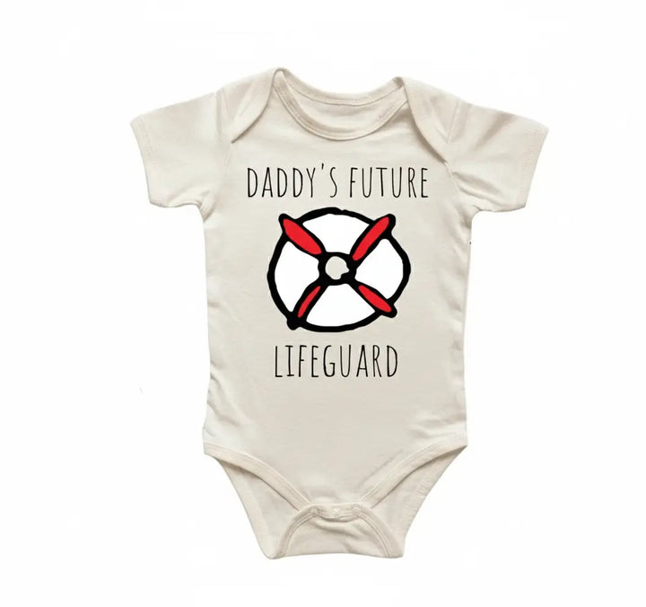 Lifeguard Daddy - Baby Boy Girl Clothes Infant Bodysuit Funny Cute Newborn  Funny Cute Onesie® | North Fork Forager LLC